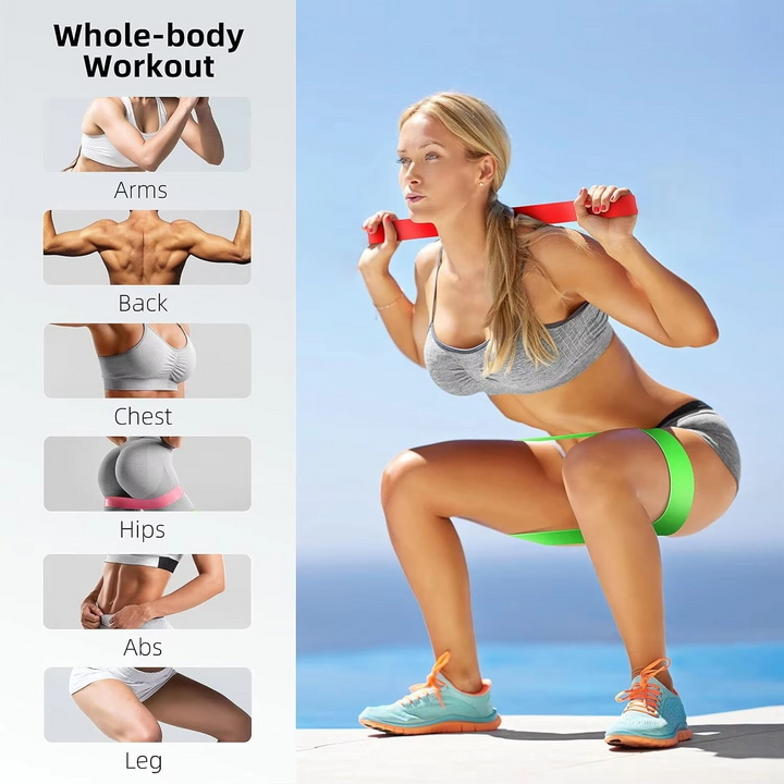BowLift | Resistance Bands Fitness Set for Strength Training and Full Body Workouts