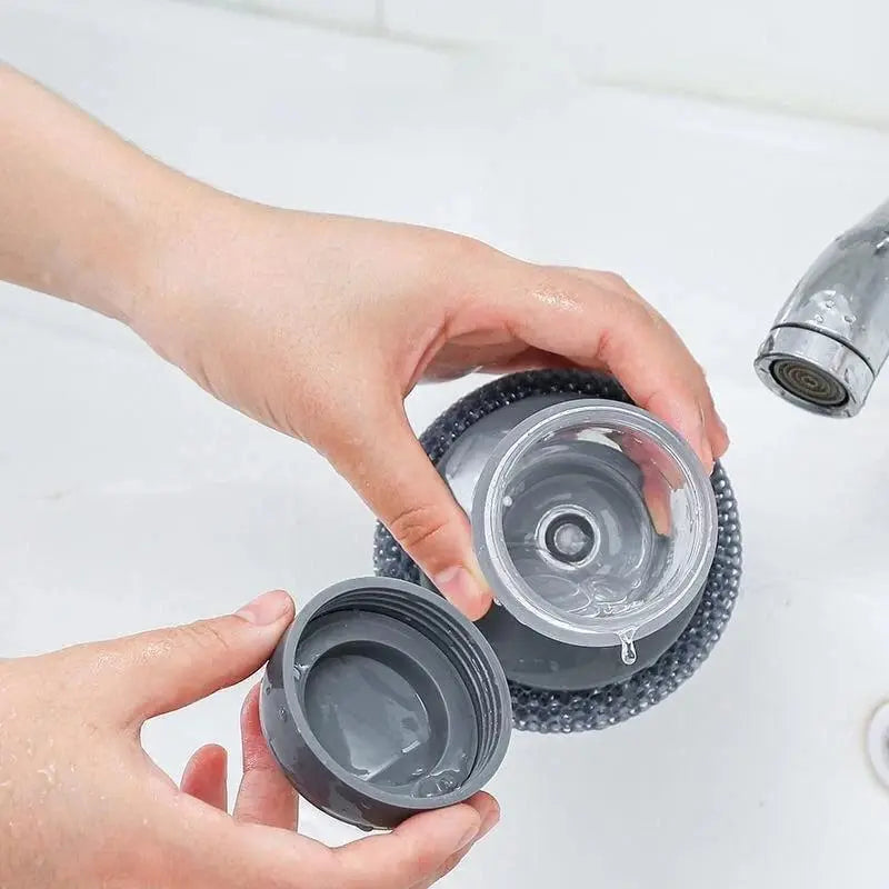 BowLift | Soap dispenser hand brush ( 5 steel wire balls)