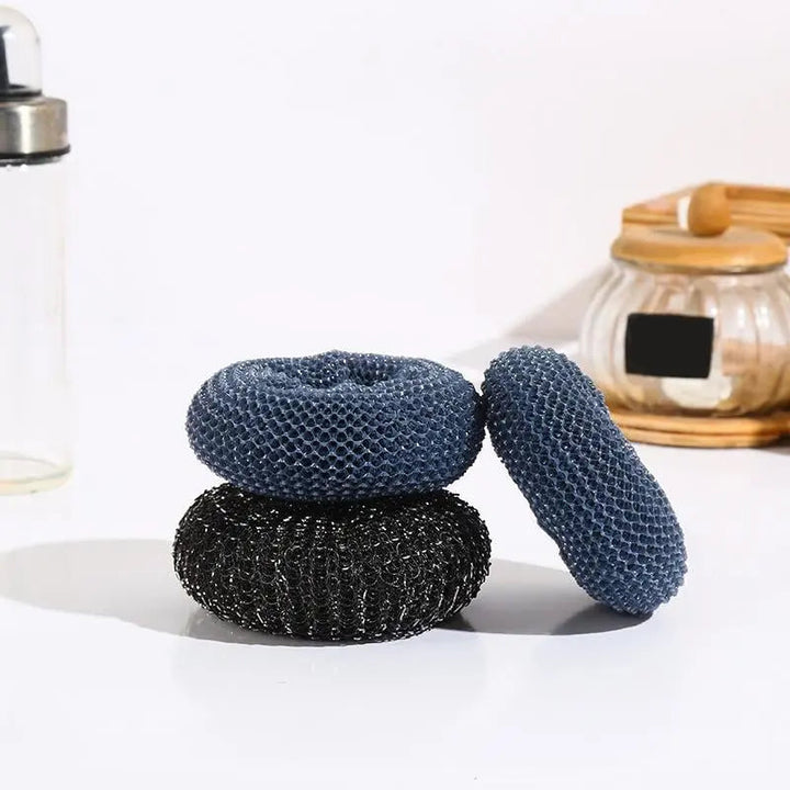 BowLift | Soap dispenser hand brush ( 5 steel wire balls)