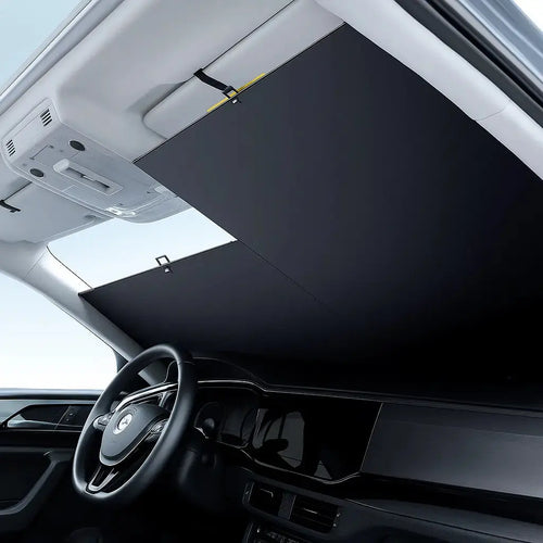 BowLift | Self-retracting sunshade for the car – With heat shield & quick cooling function