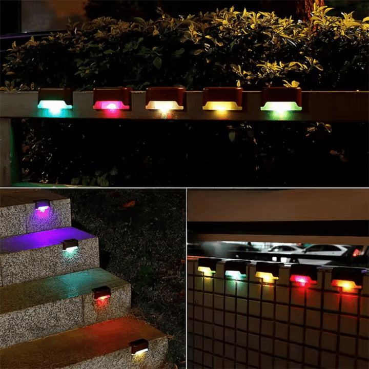 BowLift | Self-adhesive solar lights for garden, stairs & balcony with warm white light