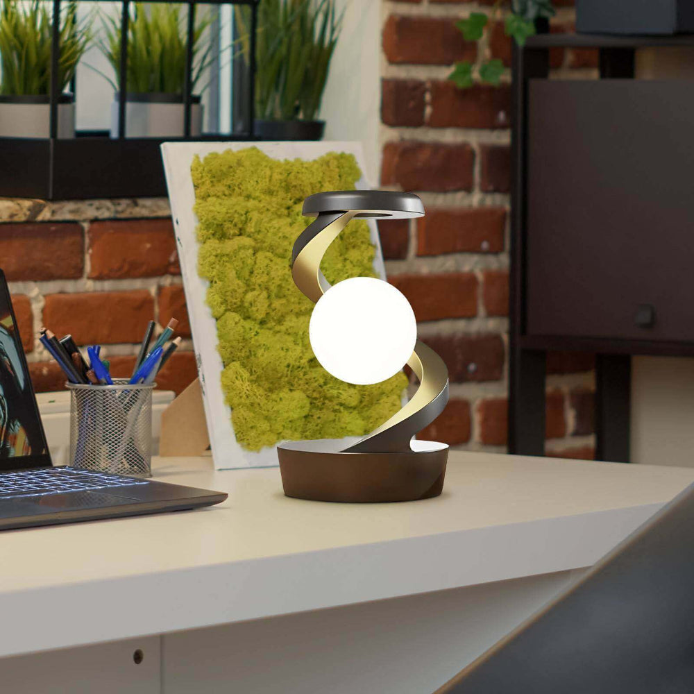 BowLift | SenseGlow – Modern Wireless LED Table Lamp | Minimalist & Portable Lighting