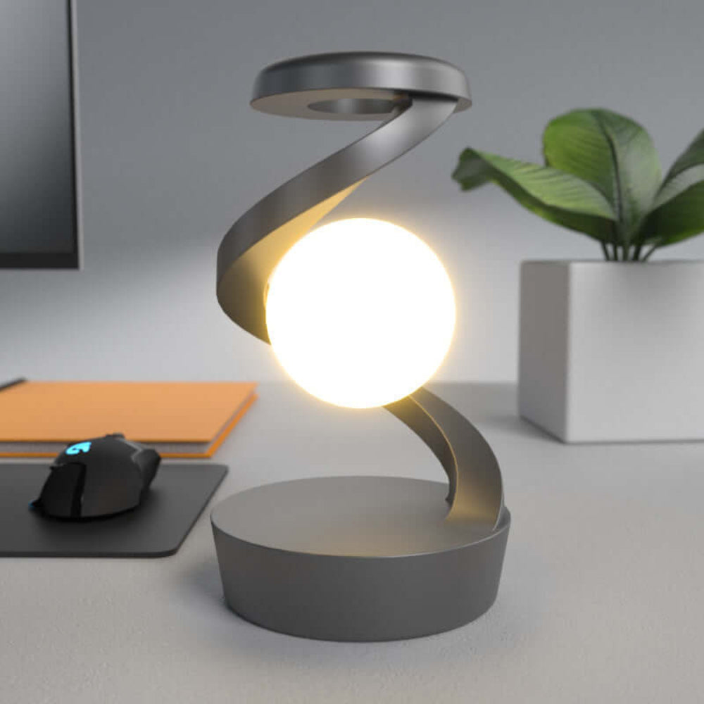 BowLift | SenseGlow – Modern Wireless LED Table Lamp | Minimalist & Portable Lighting