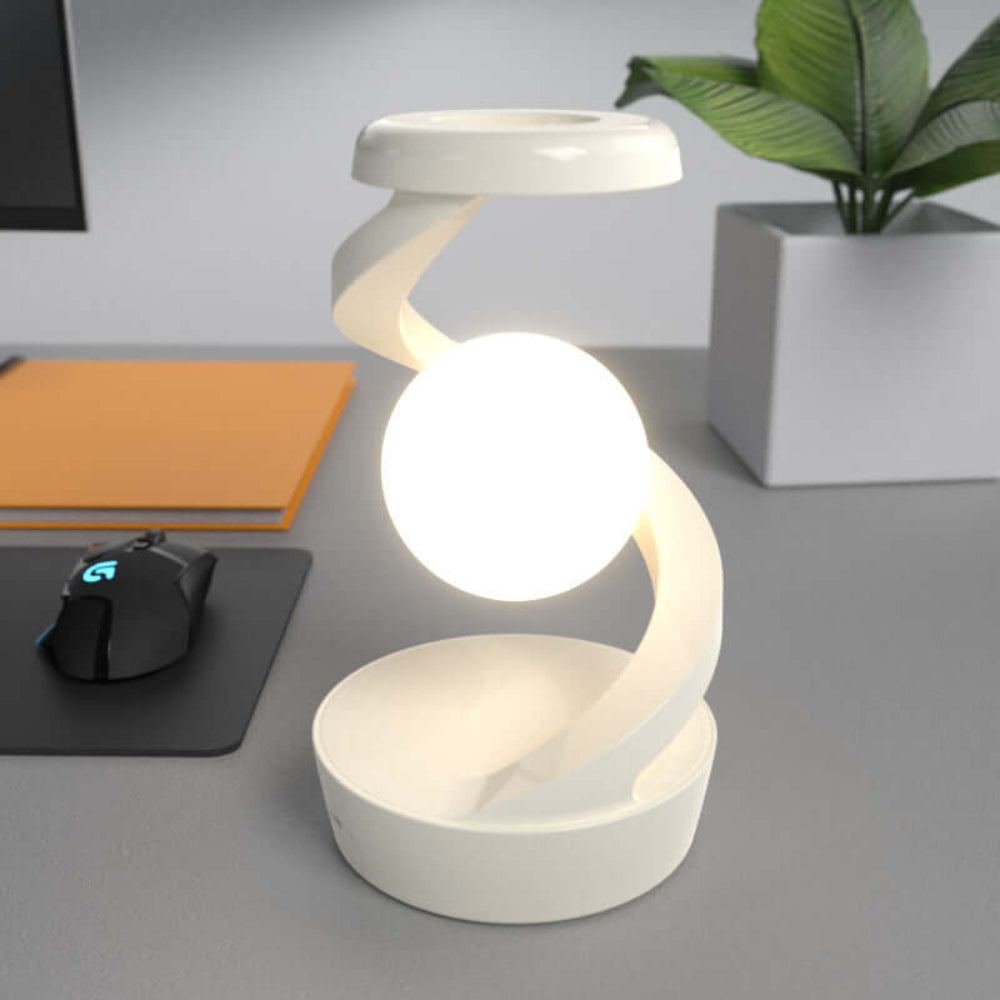 BowLift | SenseGlow – Modern Wireless LED Table Lamp | Minimalist & Portable Lighting