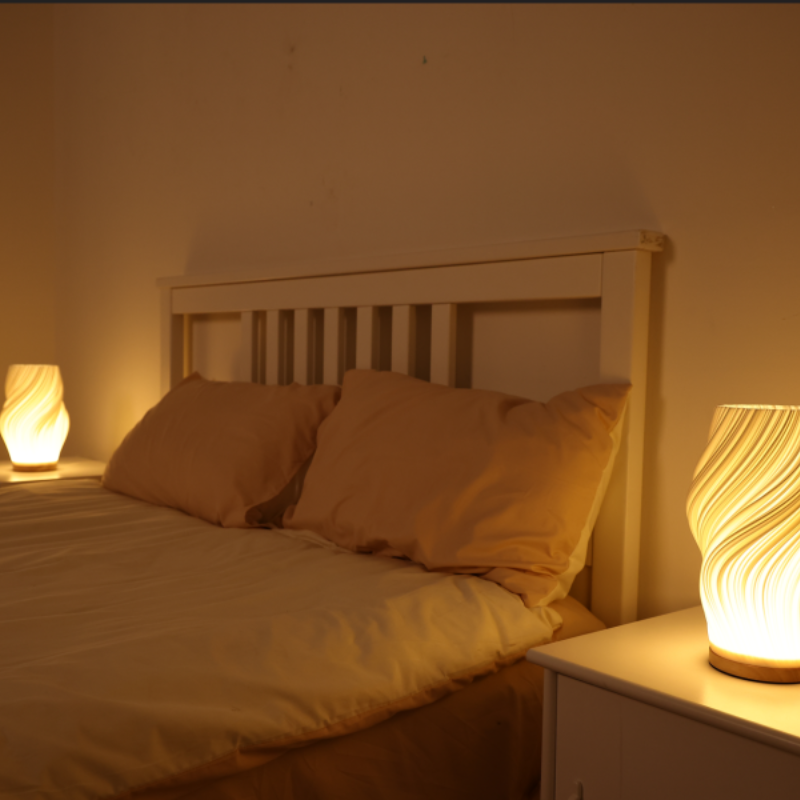 BowLift | Dimmable Wavy Design Lamp Modern