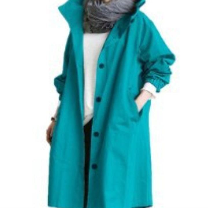 BowLift | Windproof Women's Trench Coat with Hood