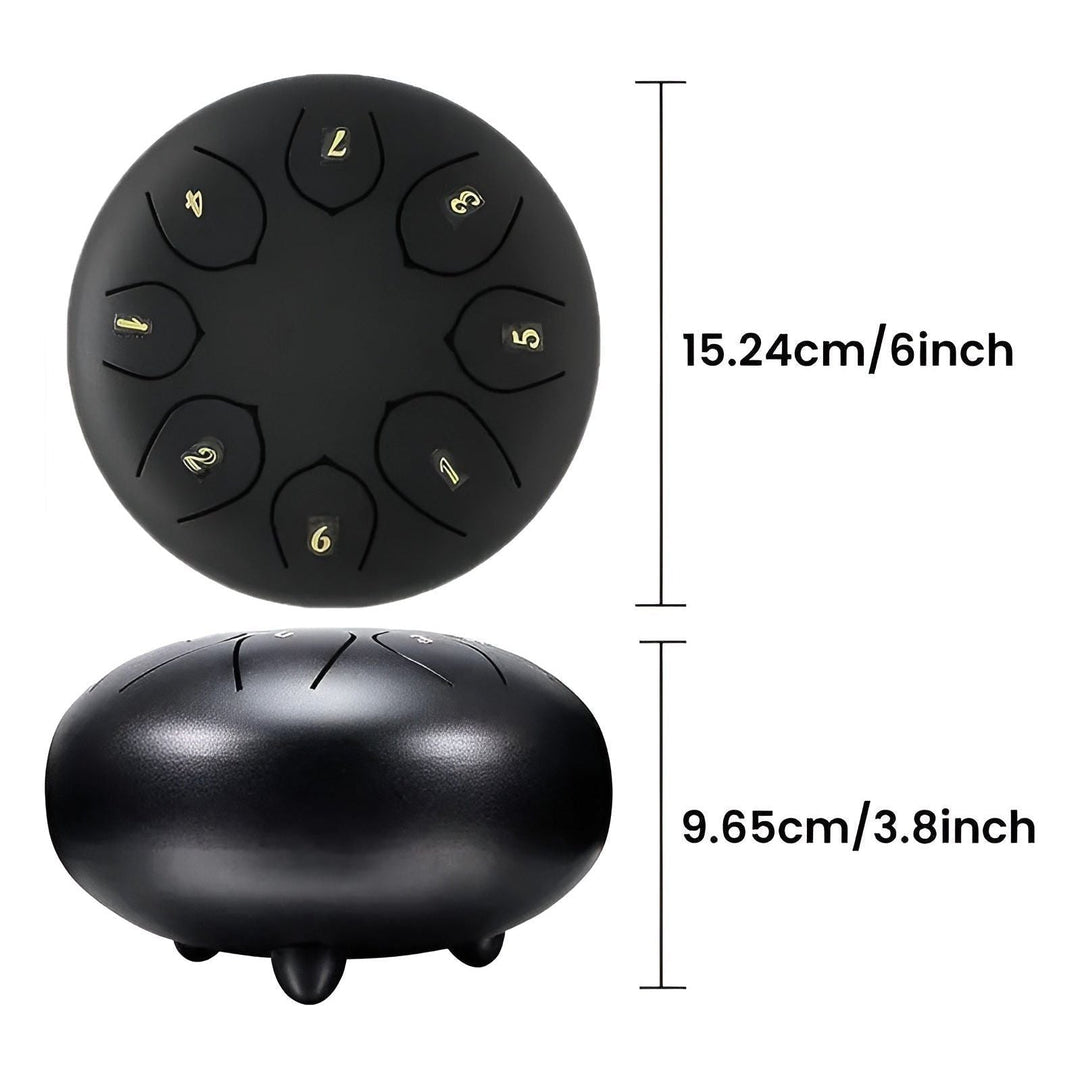 SerenityTone Drum - Steel Tongue Water Outdoor Rain Drum with Bag | Bowlift