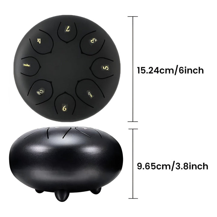 SerenityTone Drum - Steel Tongue Water Outdoor Rain Drum with Bag | Bowlift
