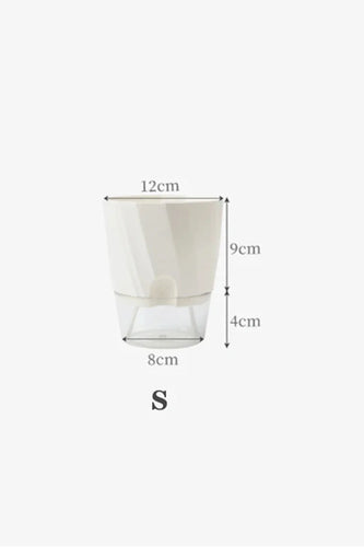 Transparent office plant pot | Bowlift