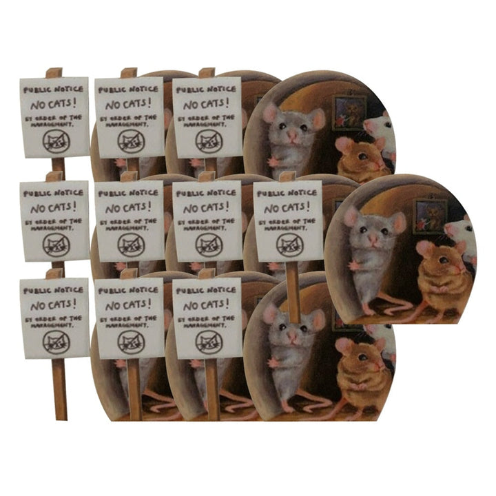 BowLift | 3D Mouse Hole Funny Wall Stickers