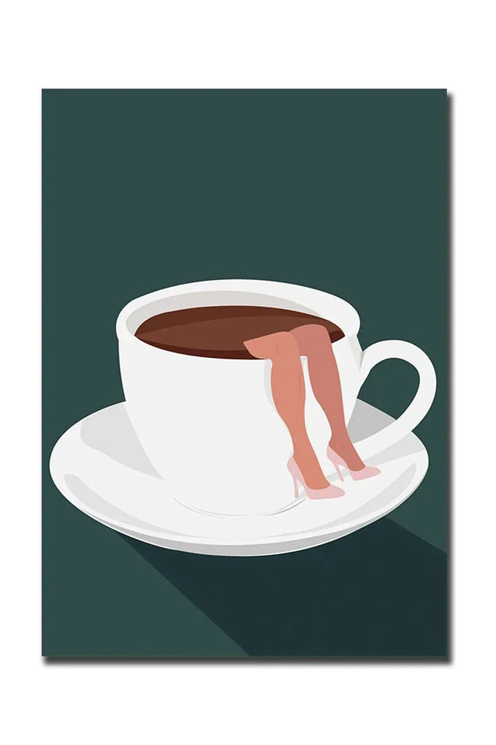 BowLift | Good Morning Coffee Canvas Poster