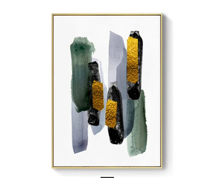 Abstract Mountain Landscape Wall Art Fine Art Canvas Prints Pictures For Modern Apartment Living Room Bedroom Hotel Room Art Decor | Bowlift