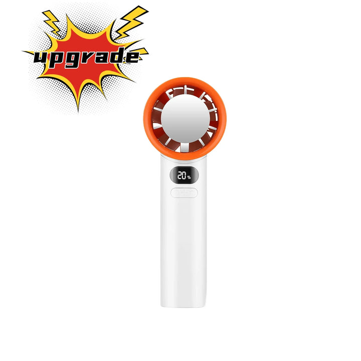 Portable Mini Bladeless Hand Fan – USB Rechargeable Handheld Personal Fan with 120-Speed High-Speed Airflow, Electric Cooling Fan | Bowlift