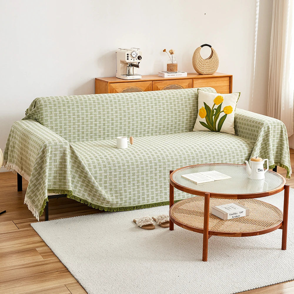 BowLift | Sofa blanket throw | Reversible design & Extra large | Easy care & Scratch resistant | CasaLunea
