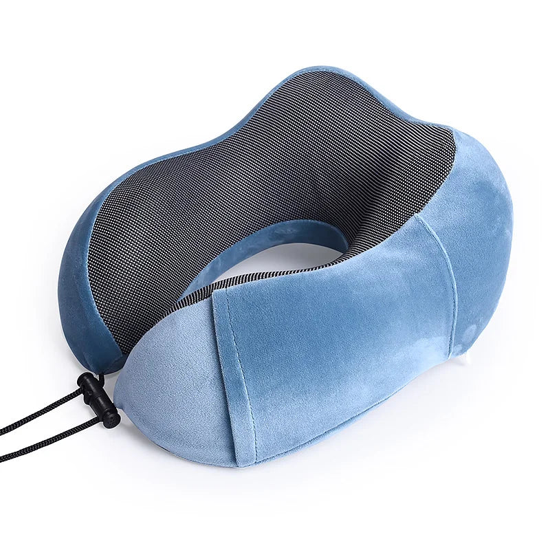 BowLift | U-shaped neck pillow made of memory foam for travel and sleeping