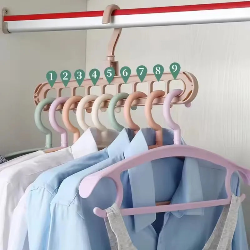 BowLift | 3Pcs 9-hole Clothes Hanger