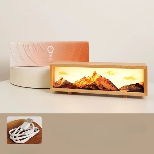 Dream Aura Interactive Desktop Artsy Canvas Lamp | Bowlift