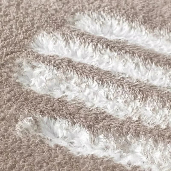 BowLift | Modern Irregular Plush Rug for Living Room and Bedroom