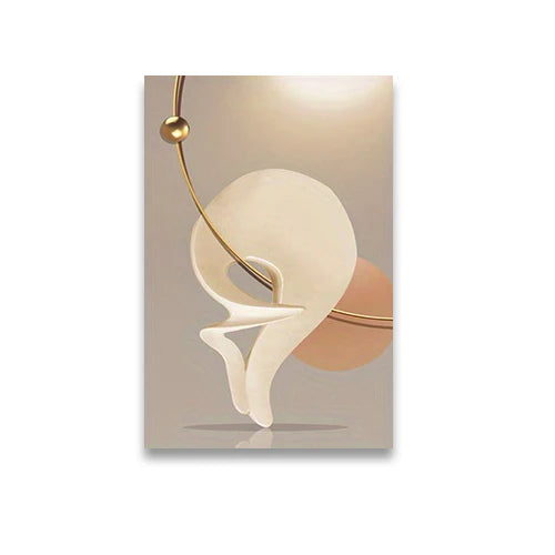 Modern Aesthetics Abstract Still Life Wall Art Fine Art Canvas Prints Light Luxury Pictures For Living Room Dining Room Home Office Decor | Bowlift