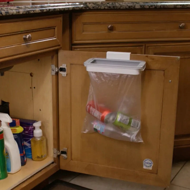 BowLift | EasyTidy Trash Bag Holder | Multifunctional & Space Saving | ABS Plastic