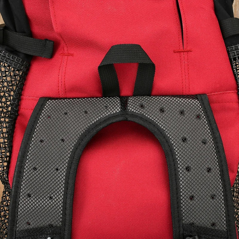 Dog backpack for outdoor & travel breathable Bowlift