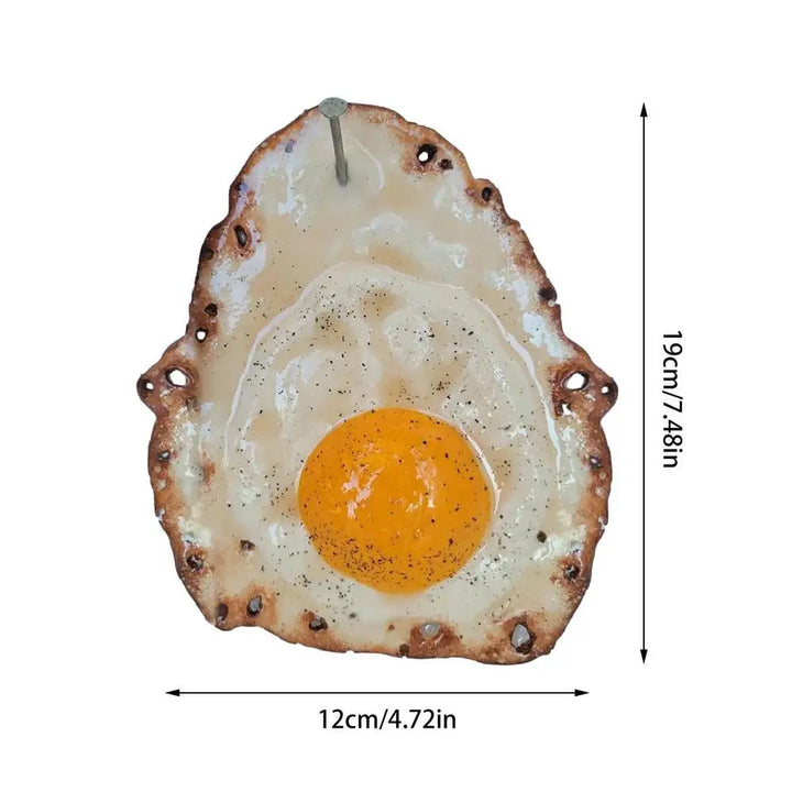 Crispy Fried Egg Wall Sculpture | Bowlift