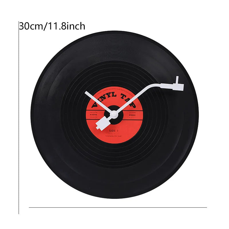 BowLift | Musical Vinyl Record Wall Clock