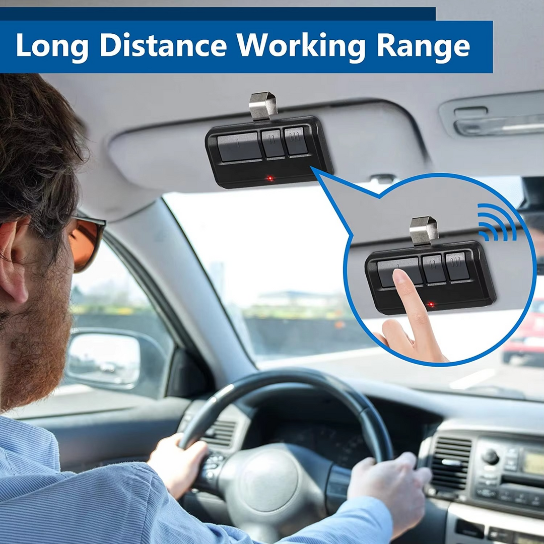 BowLift | Universal Garage Door Remote Opener Compatible with 315MHz and 390MHz Systems