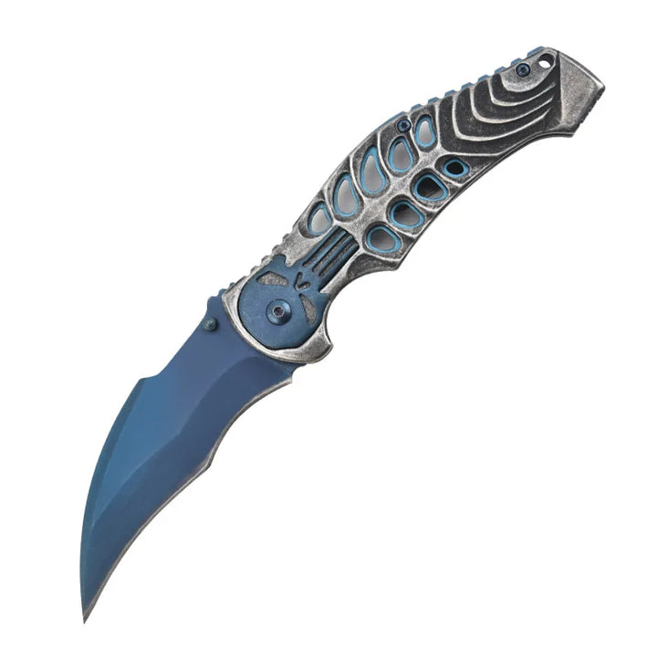 Tactical Nigh Skull Foldable Pocket Knife | Bowlift
