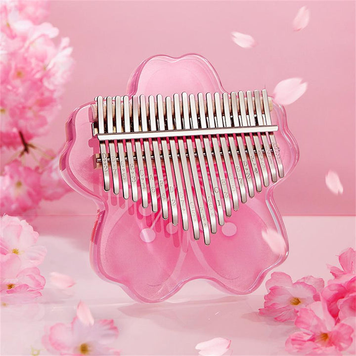 BowLift | Cherry Blossom Kalimba Acrylic Thumb Piano