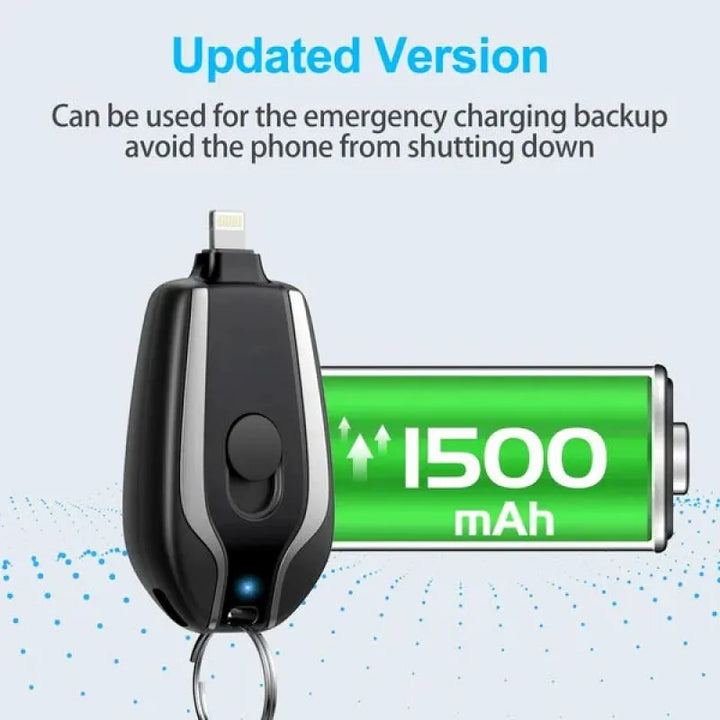 BowLift | Mini Emergency Keychain Power Bank