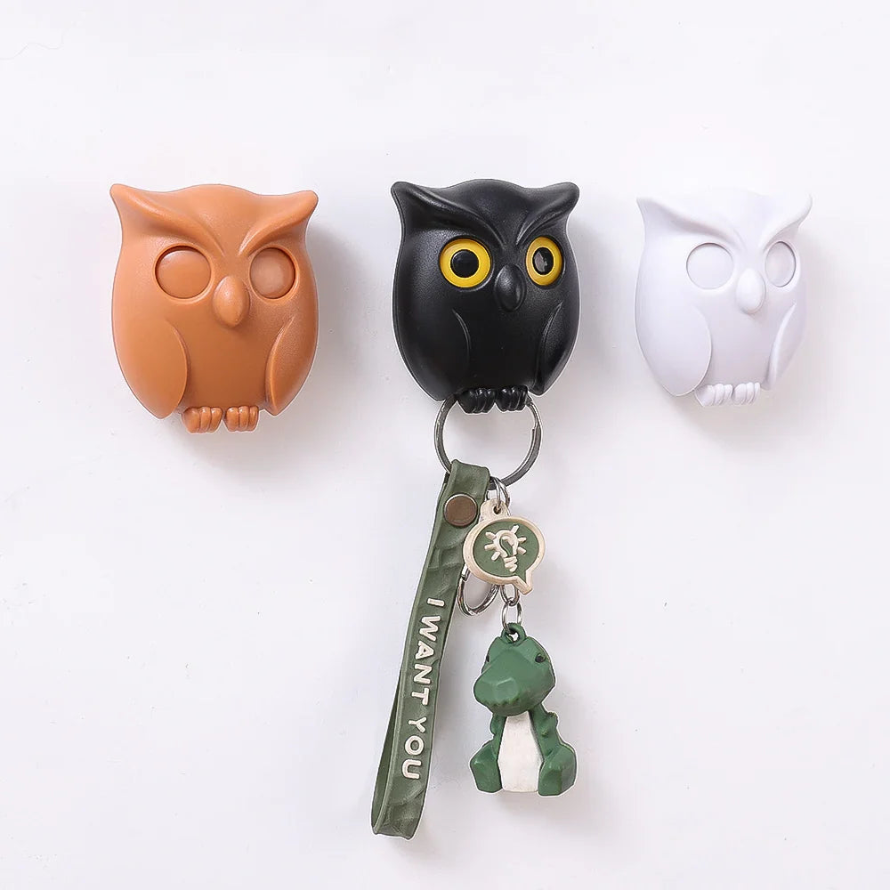 BowLift | Self Adhesive Magnetic Owl Key Holder