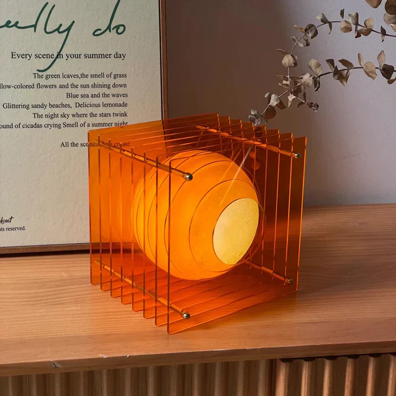 BowLift | Glow Sphere Geometric Minimal Table Lamp