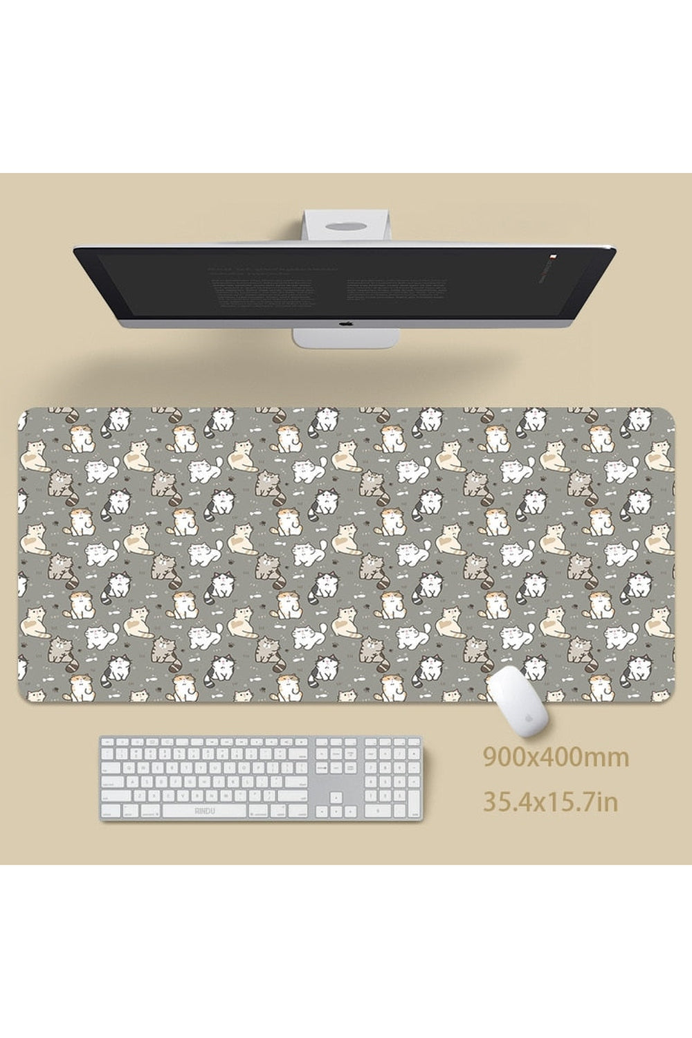 XXL Computer pad Desk mat | Bowlift