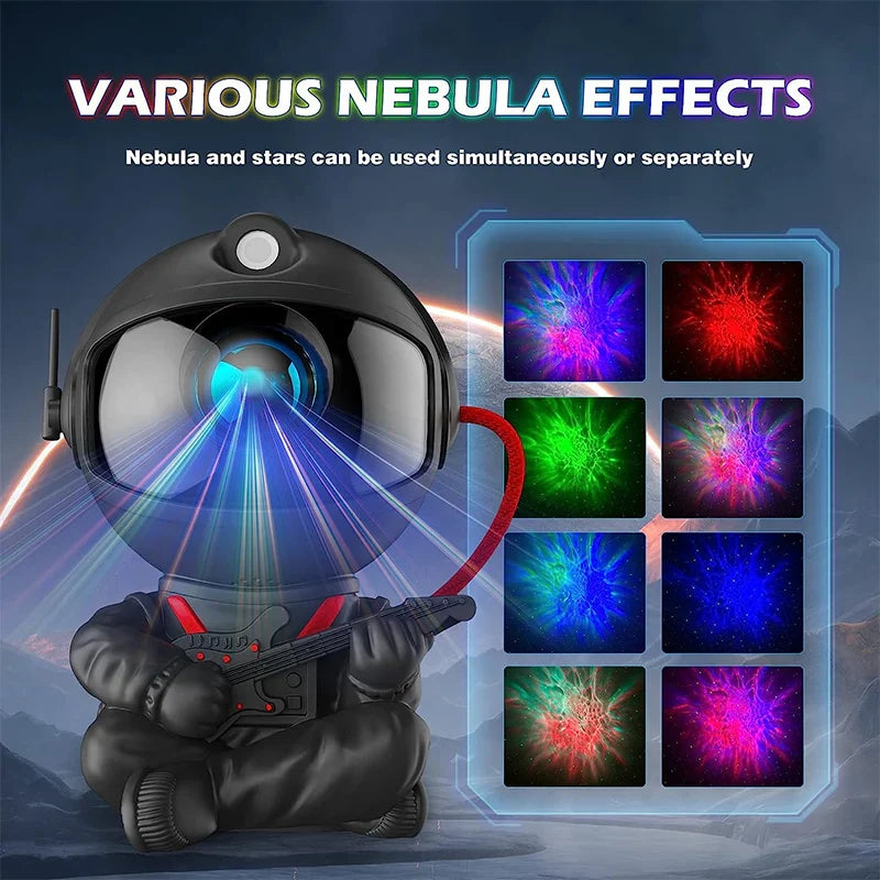 BowLift | Astronaut LED Projector, Galaxy, Stars, Sky