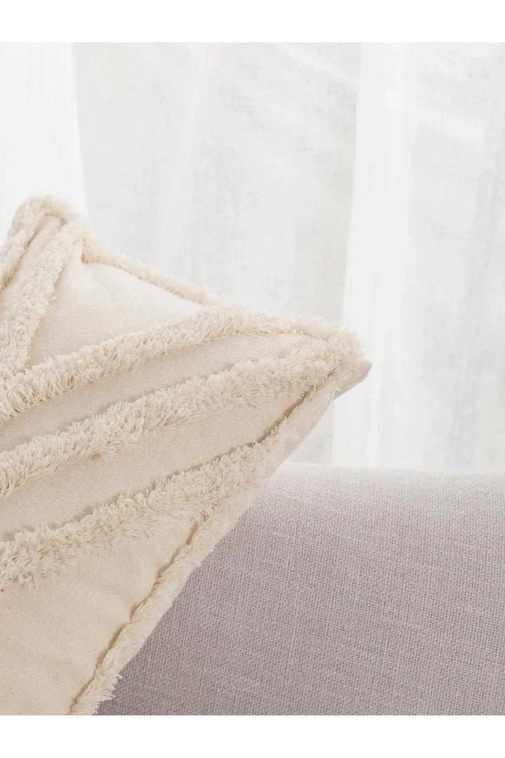 tufted Bohemian pillow cover | Bowlift