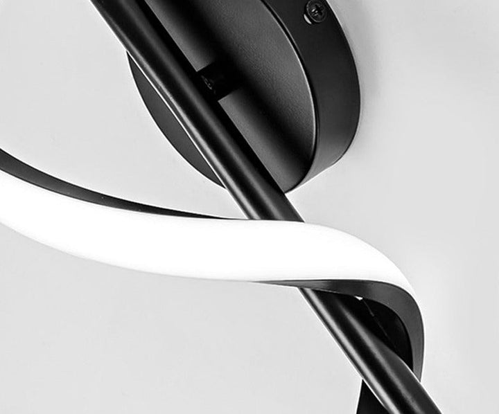 BowLift | SpiralLume – Minimalist LED Wall Light with a Modern Edge