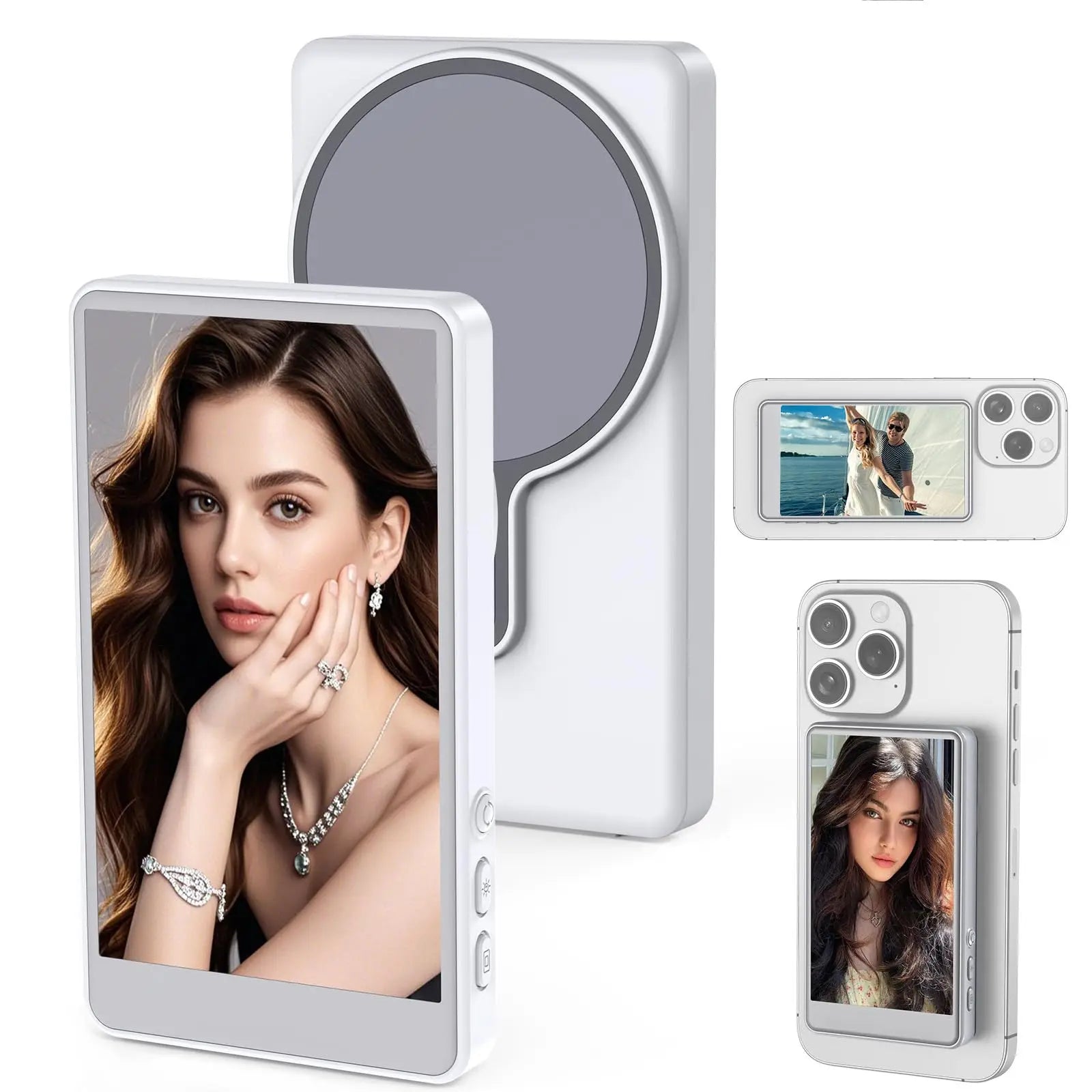 BowLift | Magnetic Selfie Mirror For Rear Phone Camera