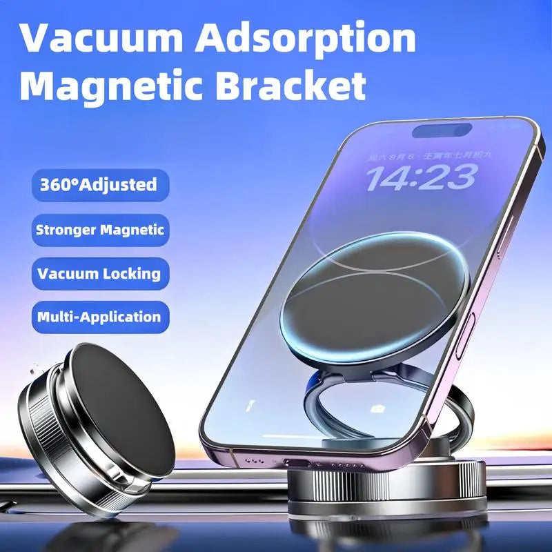 BowLift | 360° Rotatable Suction Magnetic Car Phone Holder