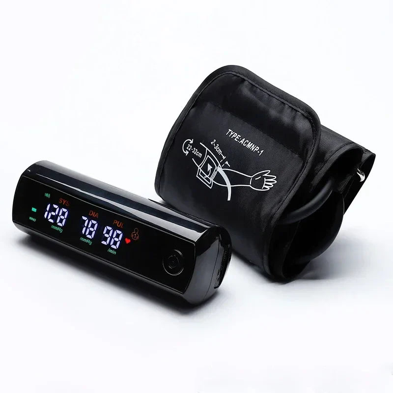BowLift | Rechargeable LCD Arm Blood Pressure Monitor with Voice Function – VitalScan