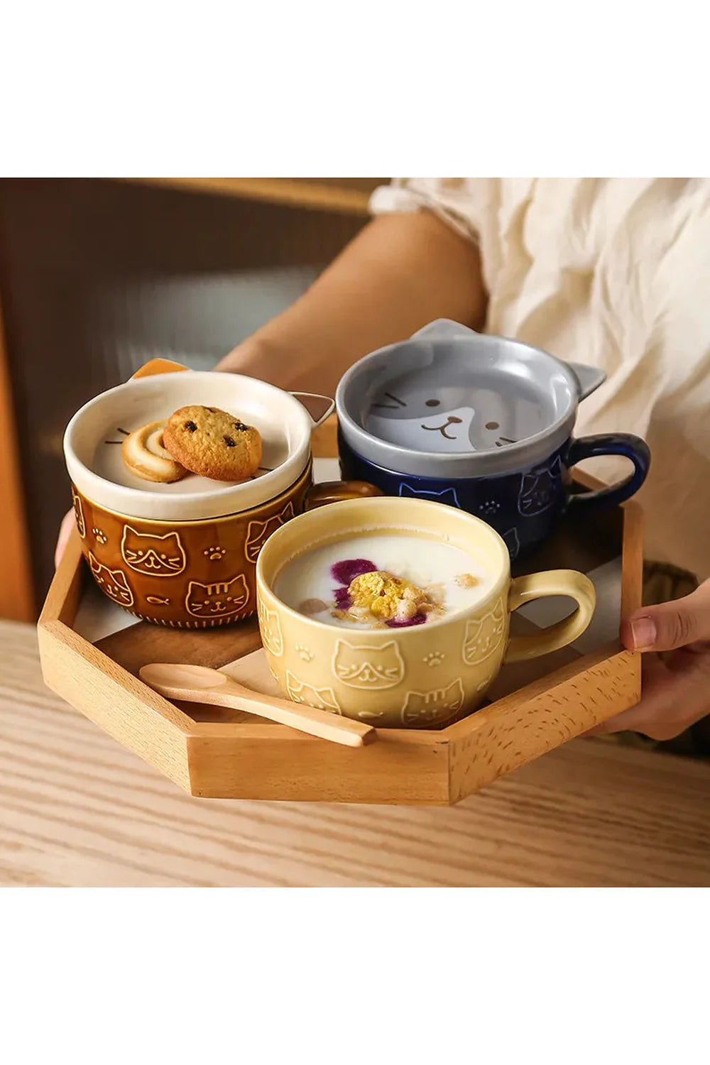 Cartoon Cat Coffee Mug | Bowlift