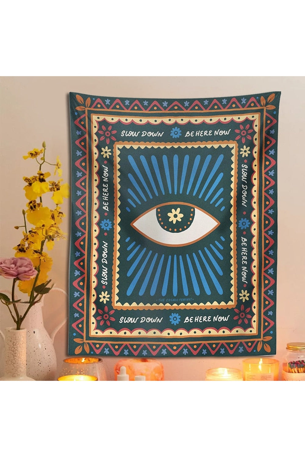 Psychedelic Eye Wall Tapestry | Bowlift