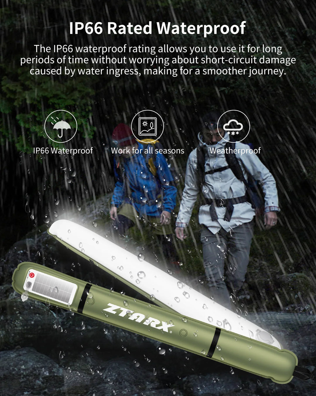 BowLift | Inflatable Solar LED Camping Light