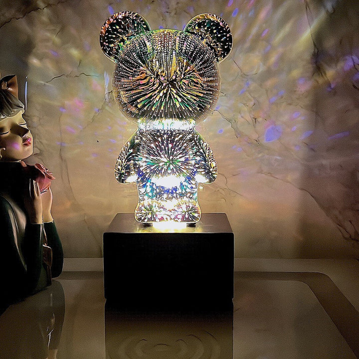 BowLift | LED Bear Fireworks Night Lamp