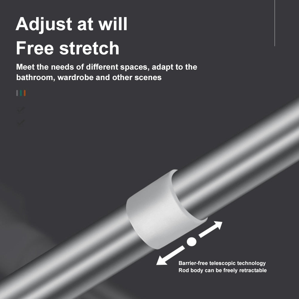 BowLift | Space Saver Adjustable Telescopic Clothes Hanger Rod