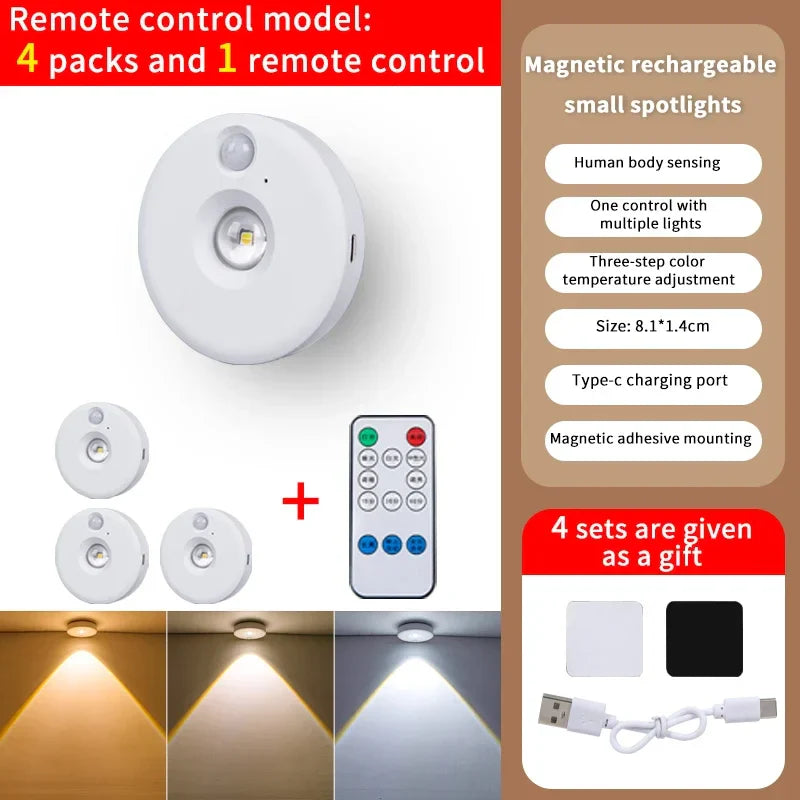 BowLift | LumoLine | PIR Motion Detector LED Light | Dimmable & Rechargeable | Wireless