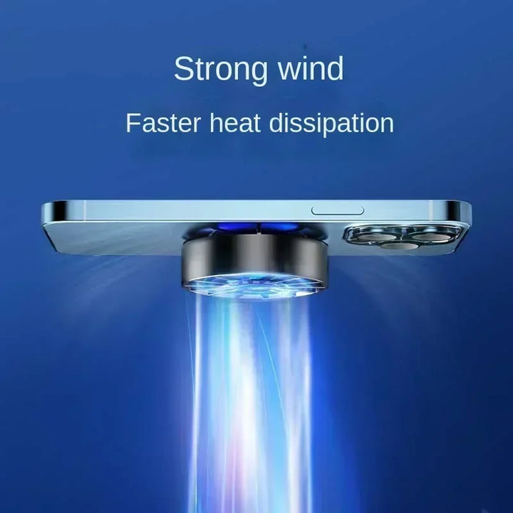 BowLift | Coolivion Phone Cooler | RGB & Magnetic | Ultra Quiet Ventilation | For Mobile