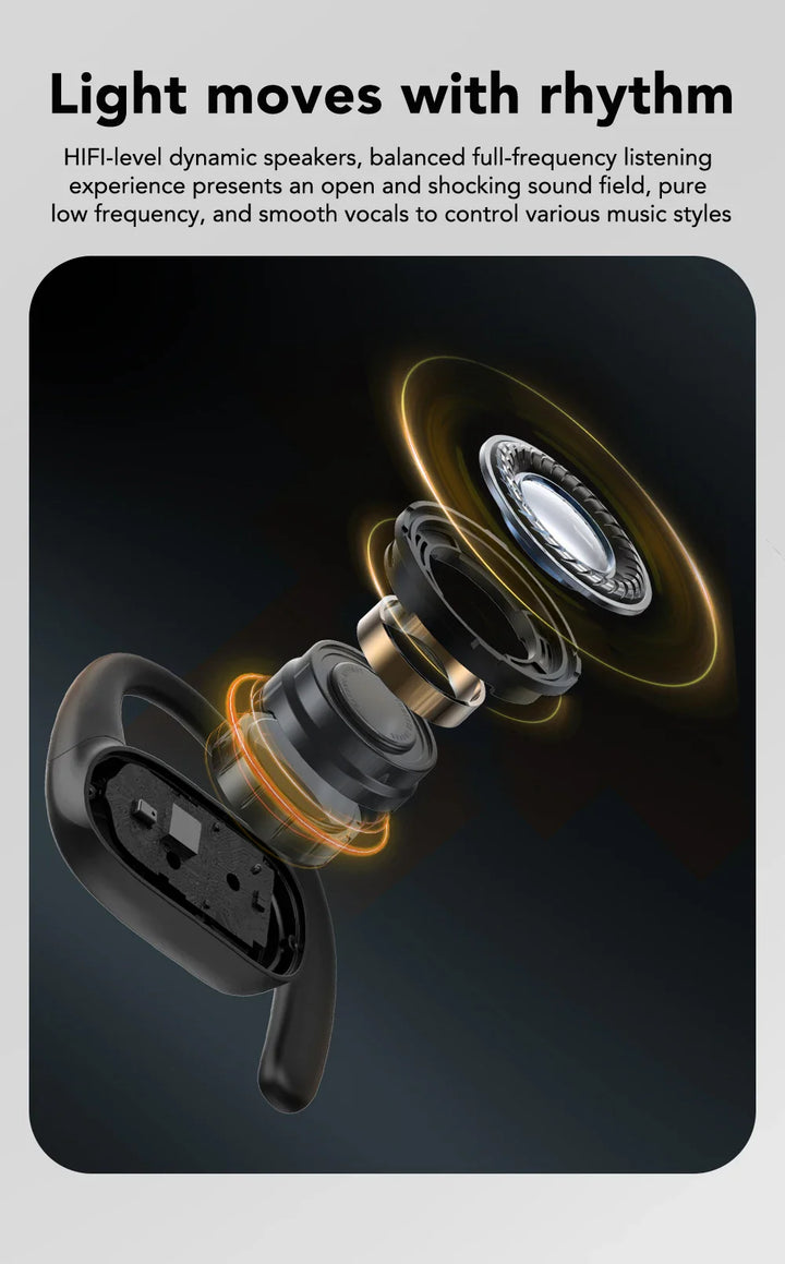BowLift | Wireless Luminous Quicksand Headphones
