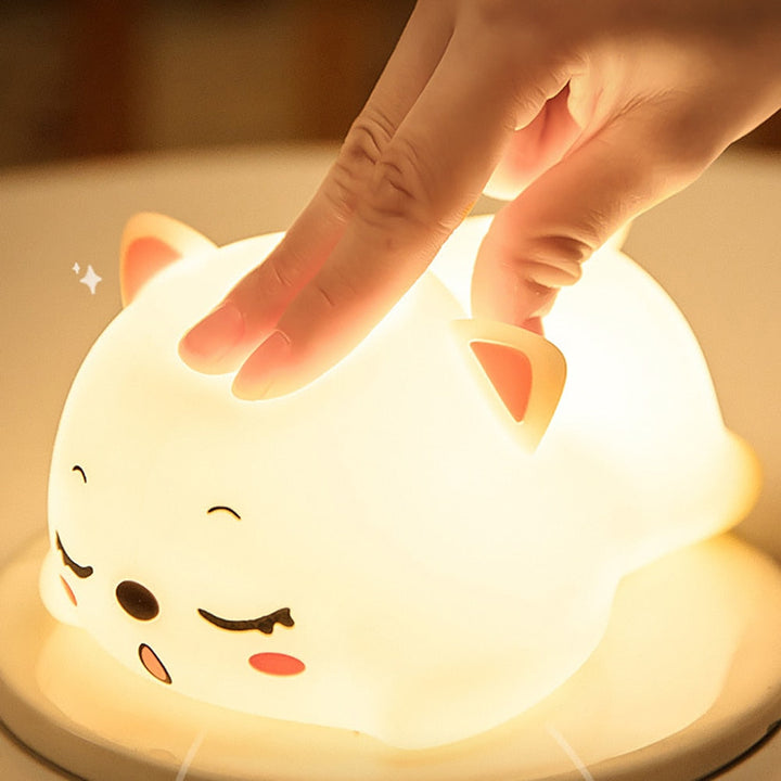 Mini Cat LED Touch Sensor Night Lamp | Bowlift