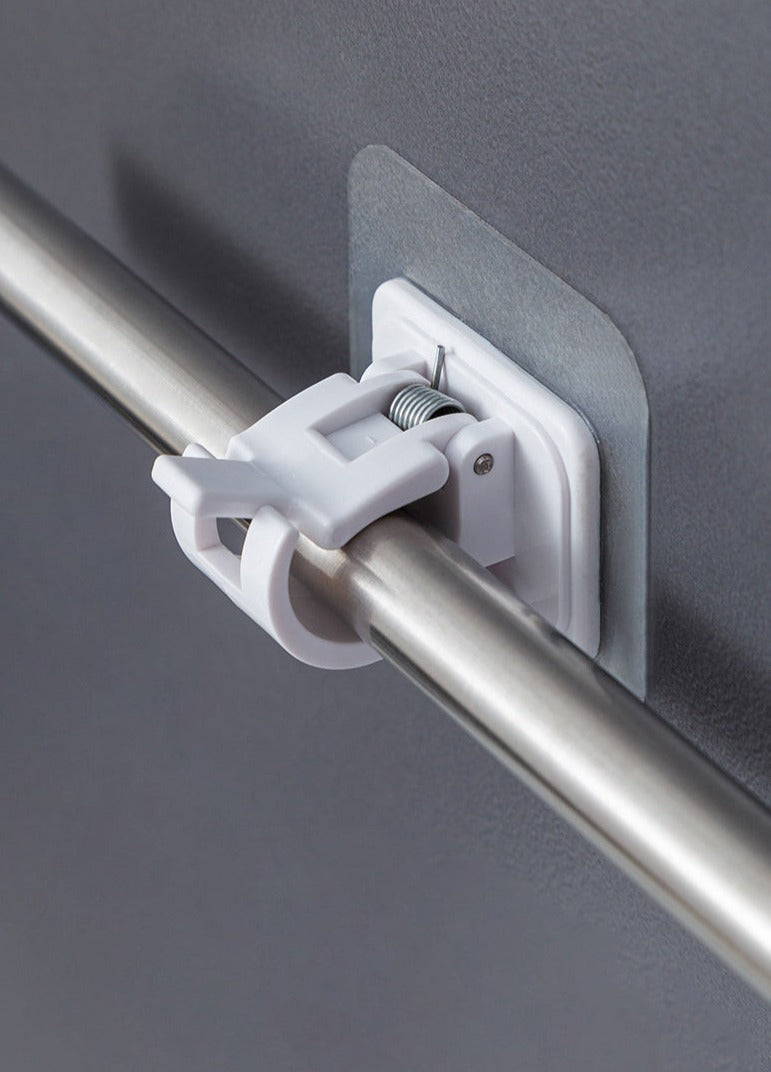 Self Adhesive Curtain Rod Holder | Bowlift